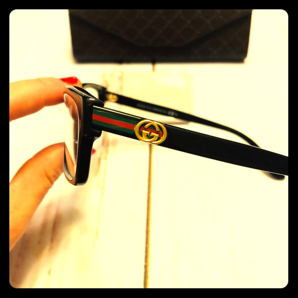 Sassy Black Gucci Glasses